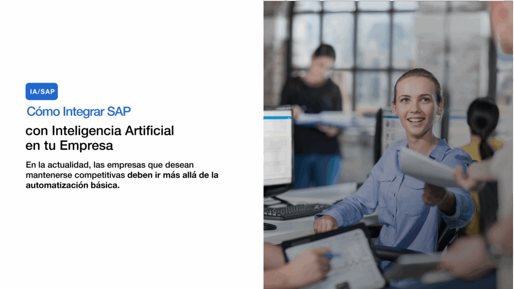 web cómo integrar sap con inteligencia artificial en tu empresa